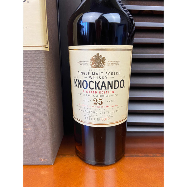 Knockando 25 Years Old Diageo Special Release 2011.5