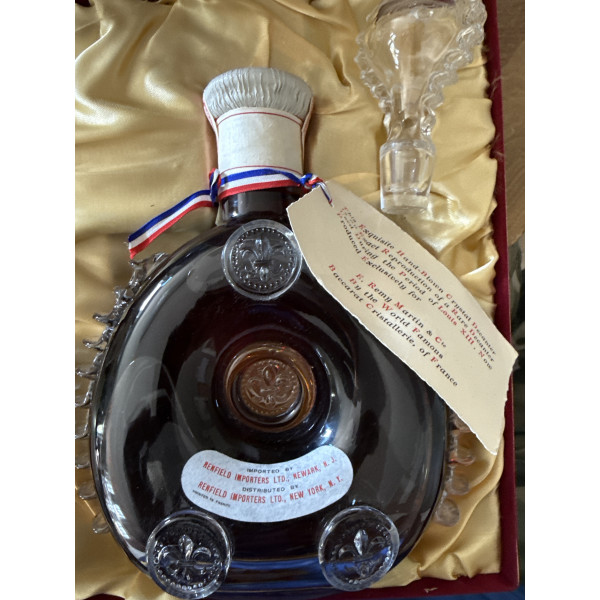 Remy Martin Cognac Remy Martin Louis XIII Grande Champagne Cognac Baccarat 1960s.1