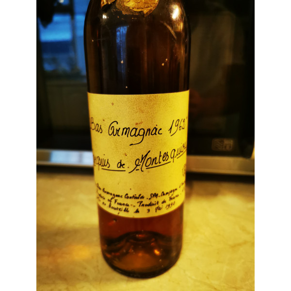 Armagnac Marcillac Marquis de Montesquiou 1962 Bas Armagnac (Bottled 1990).5