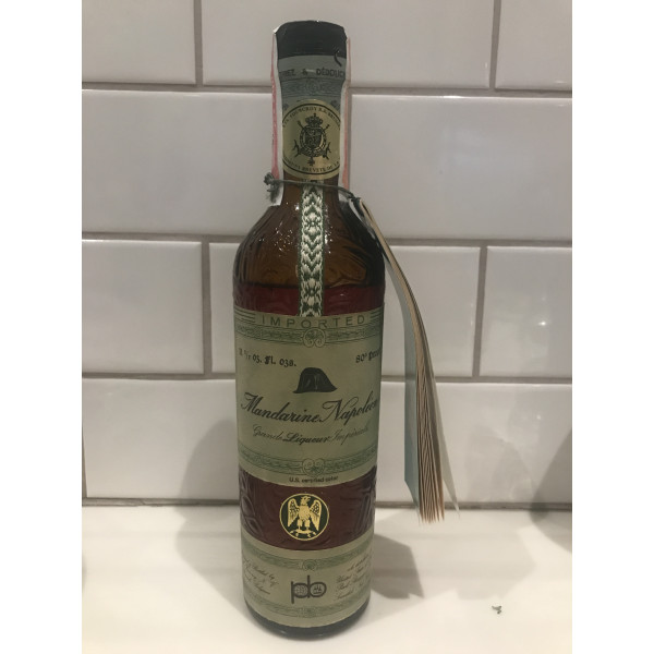 Fourcroy S A BELGIUM Mandarine Napoleon Grand Liqueur Impériale - 1970s.1