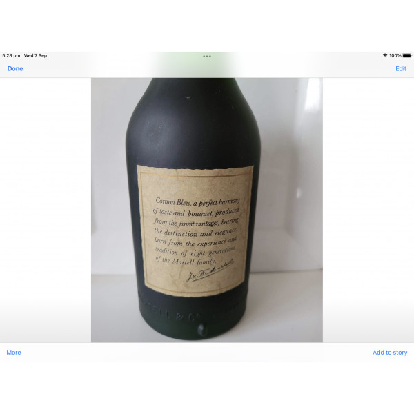 Martell Cognac Cordon Bleu.2