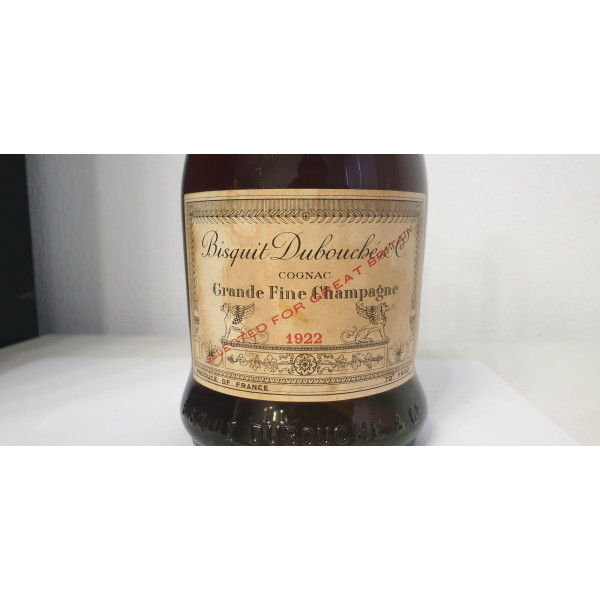 Bisquit and Dubouche Cognac Bisquit  Dubouche 1922.5