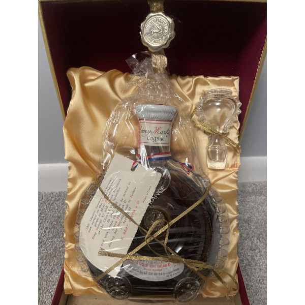 Remy Martin Cognac Rémy Martin Cognac Louis XIII Grande Fine Champagne 4/5 Quart 1960s.1
