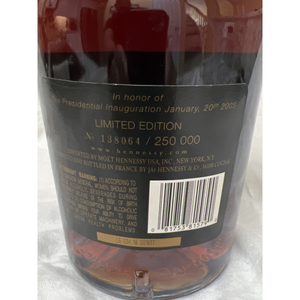 Hennessy Cognac Limited VS edition in Honor of the 44th president.2