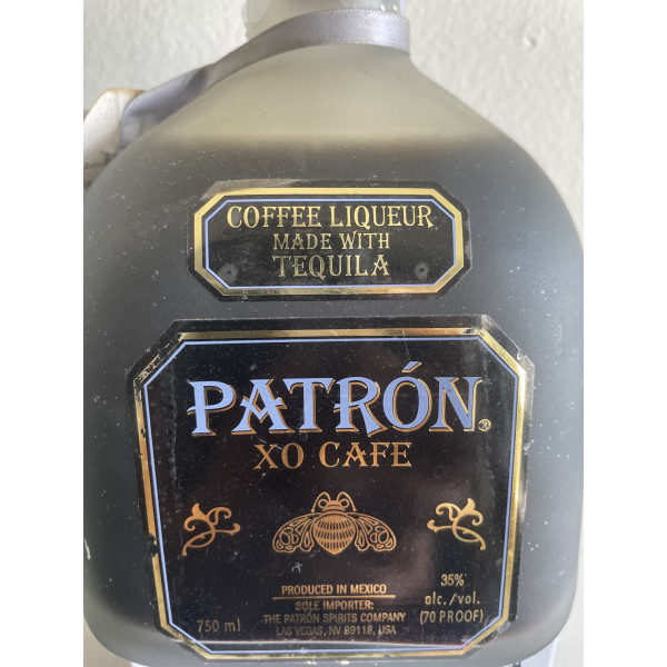 Patron XO Cafe Tequilla Coffee Liqueur.5