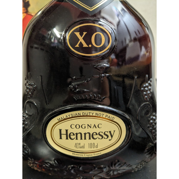 Hennessy Cognac Hennessy X.O Cognac 100cl 1990s Malaysian Duty Free Edition.5