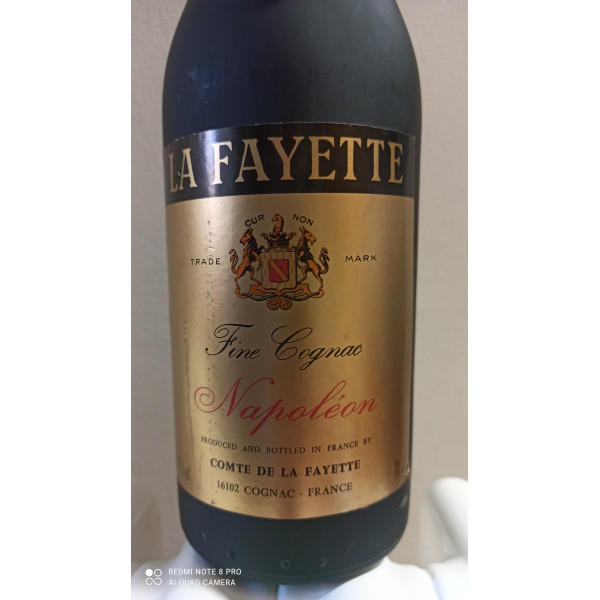 La Fayette Cognac La Fayette Napoleon Fine Cognac 70cl 1980s.5