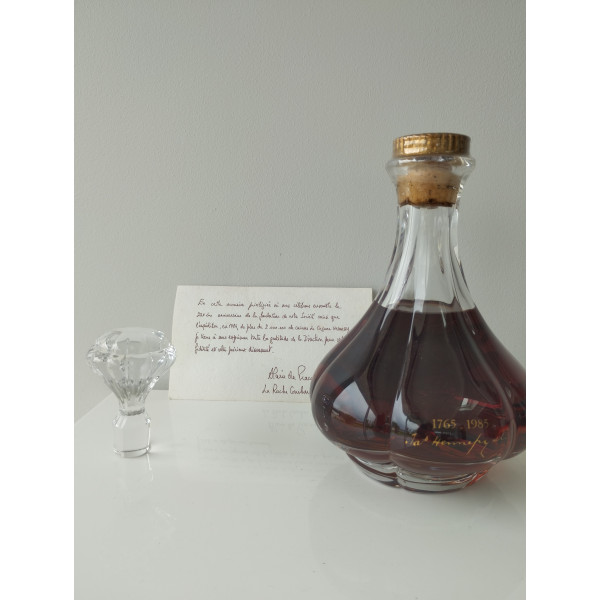 Hennessy Cognac 220 eme anniversaire 1765 / 1985 .3