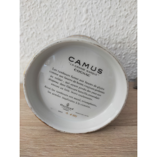 Camus Cognac Camus Napoléon Vieille Reserve Cognac Friedland 1807 Limoges Drum Decanter.2