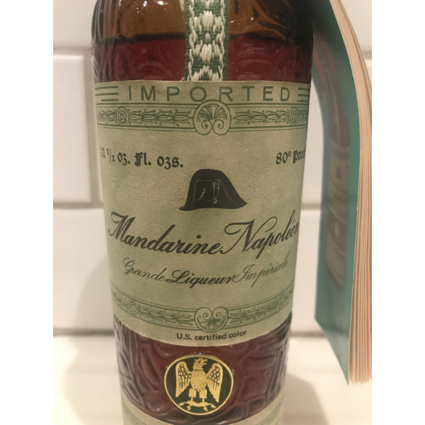 Fourcroy S A BELGIUM Mandarine Napoleon Grand Liqueur Impériale - 1970s.5