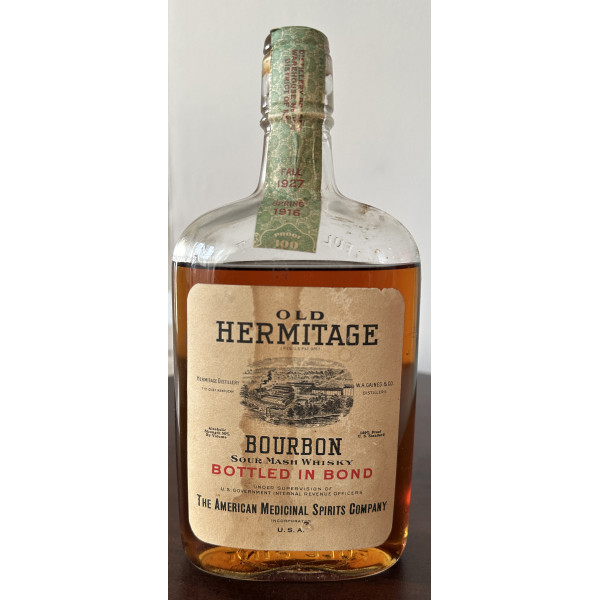 W.A. Gaines & Co., Inc. Old Hermitage Pint / Prohibition Era Bottling.1