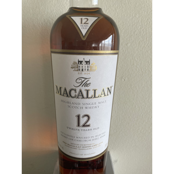 The Macallan Whisky Single Malt 12 yYear Old.5