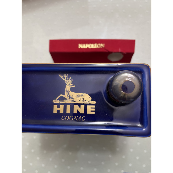 Hine Cognac Napoleon Arc De Triomphe Bottled 1980s Artoria Porcelain Decanter.5