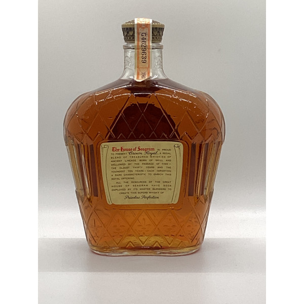 Seagram’s Crown Royal Fine De Luxe 1960.2