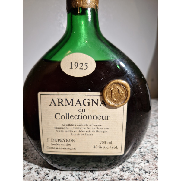 J Dupeyron Armagnac du collectionneur 1925.5