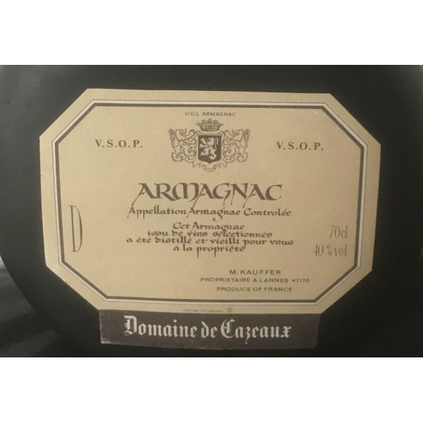 Domaine de Cazeaux Vieil Armagnac VSOP.5