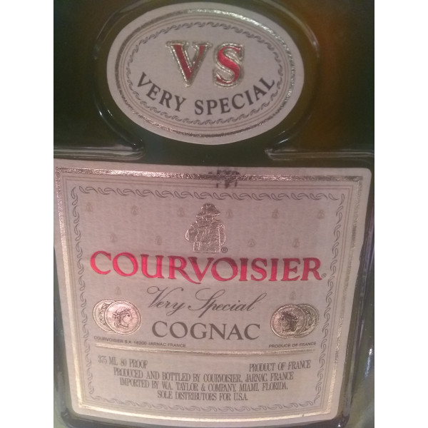 Courvoisier Cognac Very Special 375ml miniature .5