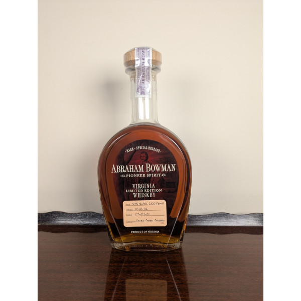 Bowman Brothers Limited Edition Rare Double Barrel Bourbon 2006.1