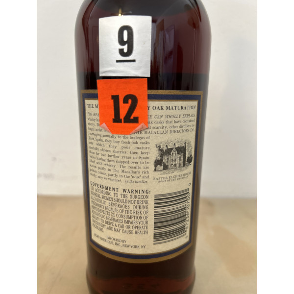 The Macallan Whisky The Macallan 18 Year Old 1982 Sherry Oak Single Malt Scotch Whisky.2
