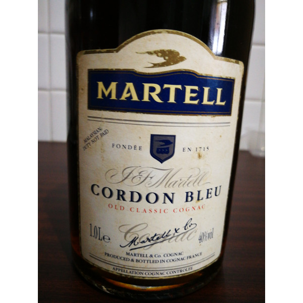 Martell Cognac Gordon Bleu 1L Malaysian.5