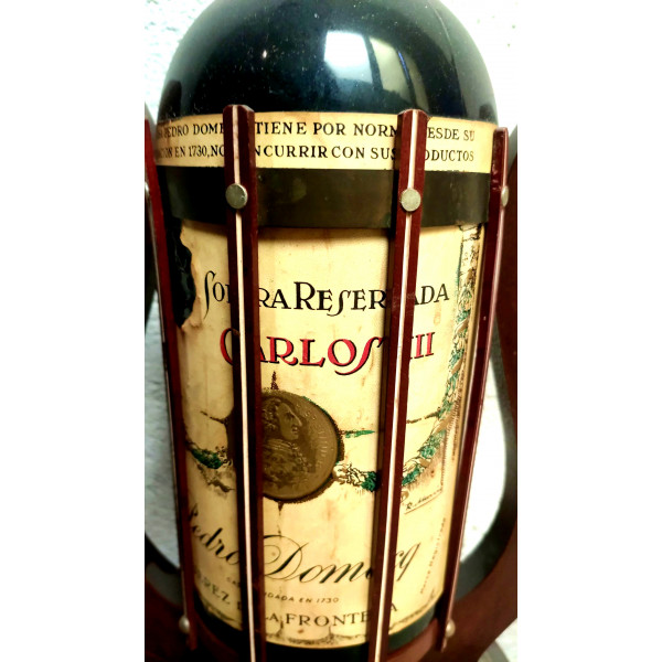 Pedro Domecq  Pedro Domecq Carlos III Solera Reservada Brandy 1960s.5