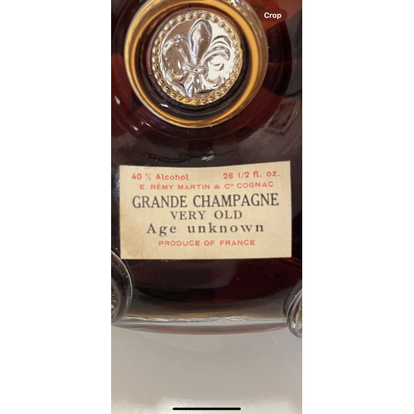E. Remy Martin & Co. Louis XIII Very Old Age Unknown.5
