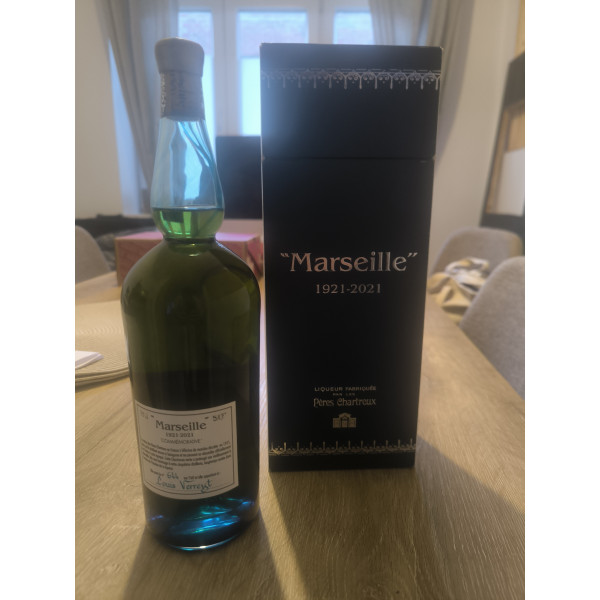 Chartreuse Chartreuse Liqueur Verte Marseille Commemorative 1921-2021 Limited Edition.2
