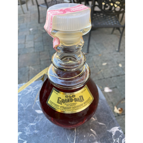 Old Grand Dad Bicentennial Decanter with Box.3