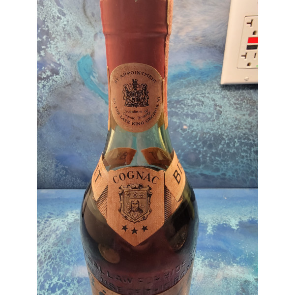 Bisquit and Dubouche Cognac Bisquit Dubouche, Three Star Cognac, 1960s.3