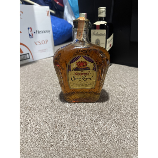 Seagrams crown royal  Seagram's Crown Royal Canadian Whisky 1956.1