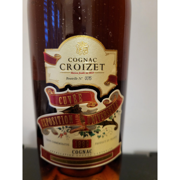 Croizet Cognac Cuvée Exposition Universelle 1889.5