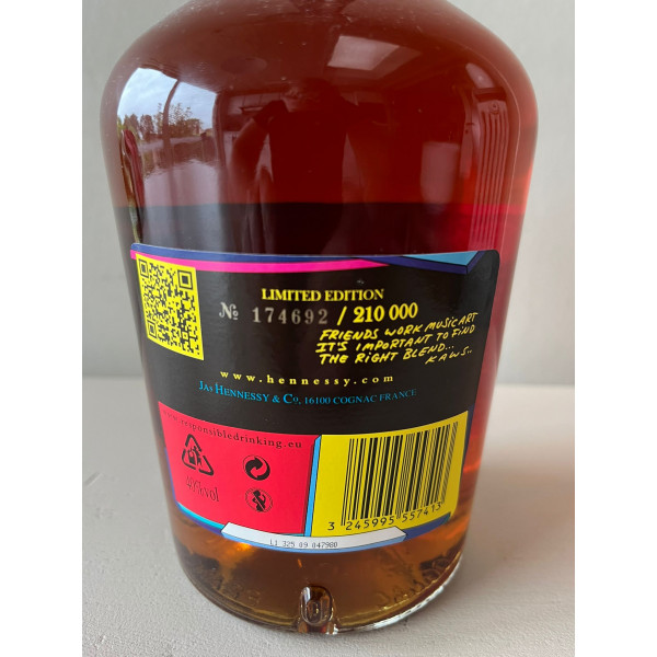 Hennessy Cognac Hennessy VS Cognac KAWS Limited Edition 1L (2011).2