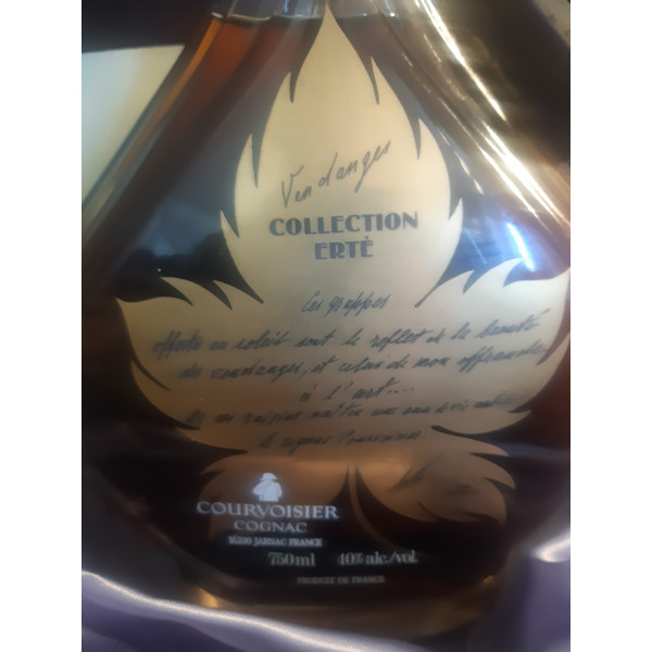 Courvoisier Cognac Courvoisier Extra Cognac Erté Collection No. 2 Vendanges.2