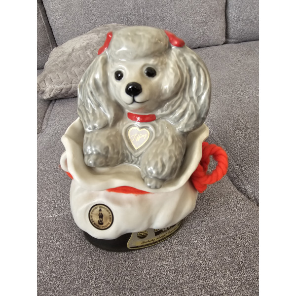 Jim Beam "Tiffany the Poodle" Decanter 8 Years Old 1970s.1