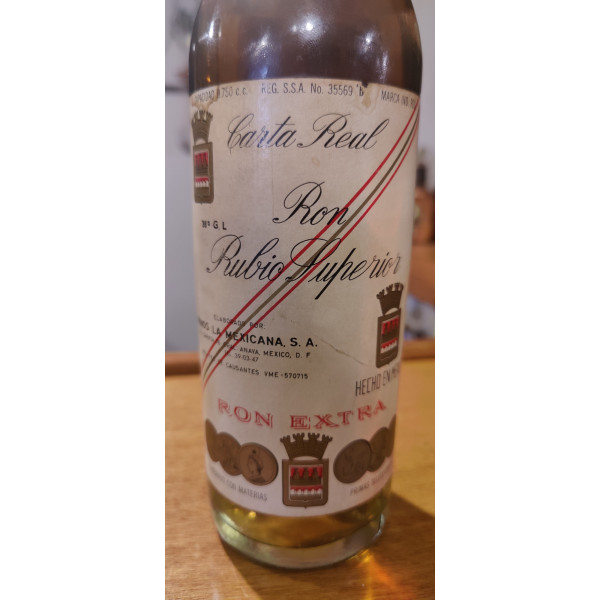Rum Ron Rubio Superior Ron Extra.5