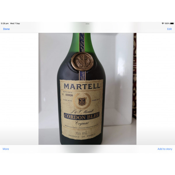 Martell Cognac Cordon Bleu.1