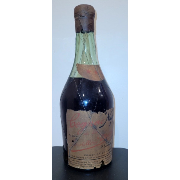 Napoléon Paran St. Savinity Charente France FUS ASHBY & CO INC. NEW YORK N.Y UCT OF FRANCE  Napoleon Champagne Cognac.1