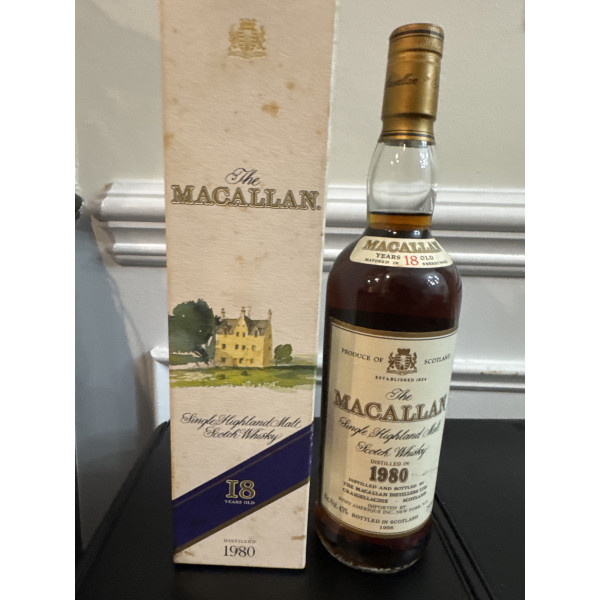 The Macallan Whisky 18 Years Old distilled 1980.1