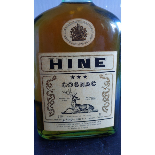 Hine Cognac 3 Star VS Flask 35cl.5