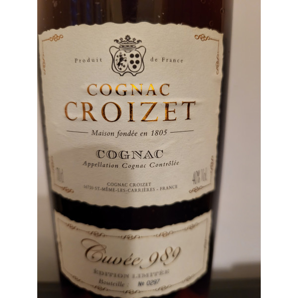 Croizet Cognac Cuvée 989.5