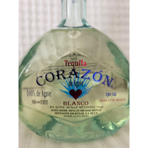Tequila Corazon de Agave Corazón de Agave Blanco Tequila 750ml (2007).5