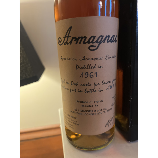 Marcel Trepout Vieil Armagnac 1961.5