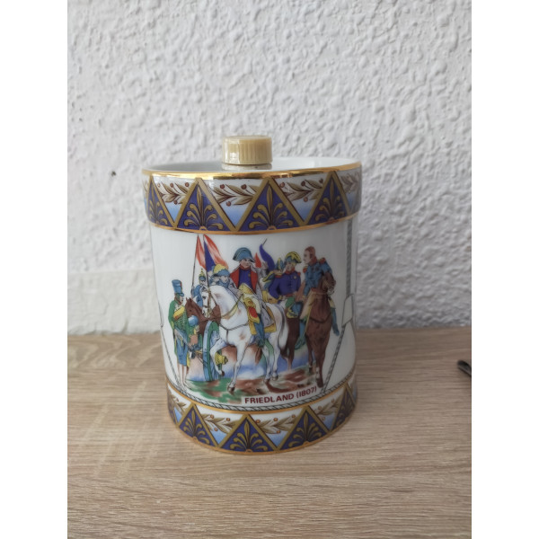 Camus Cognac Camus Napoléon Vieille Reserve Cognac Friedland 1807 Limoges Drum Decanter.1