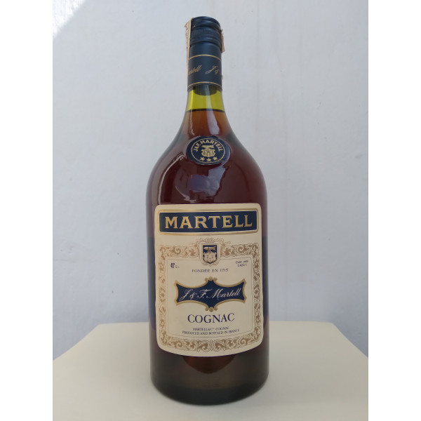 Martell Cognac 3 star 1970s Magnum 1,4 L.1