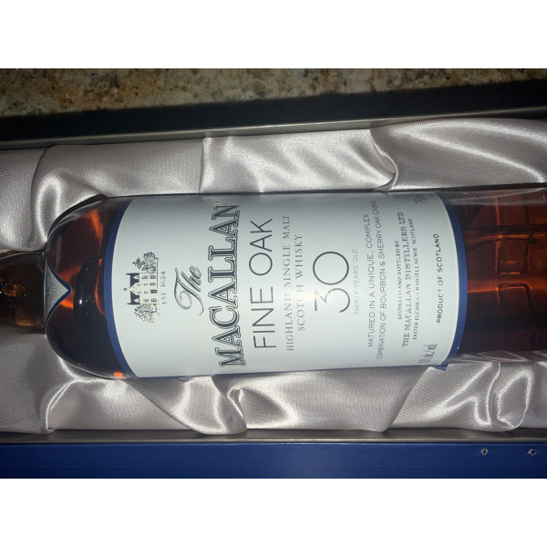 The Macallan Whisky The Macallan Fine Oak 30 Year Old Highland Single Malt Scotch Whisky.5