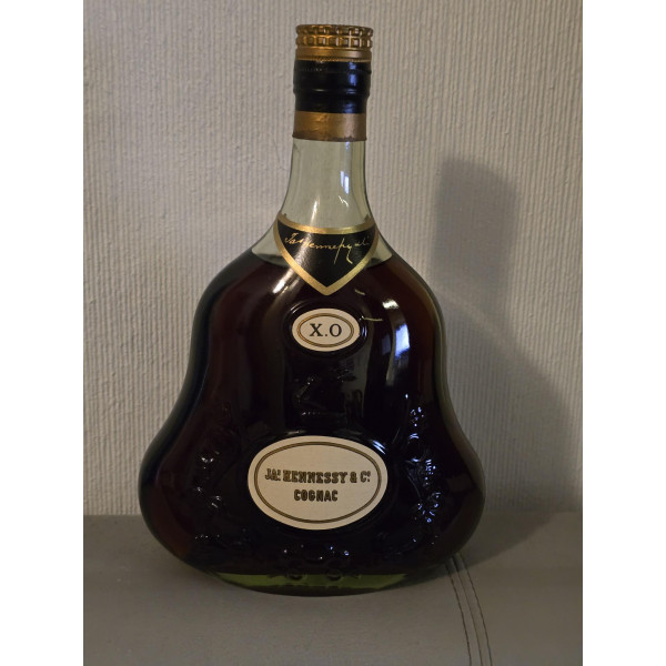 Hennessy Cognac Hennessy XO Cognac Bras Armé Screw Cap 1950s.1