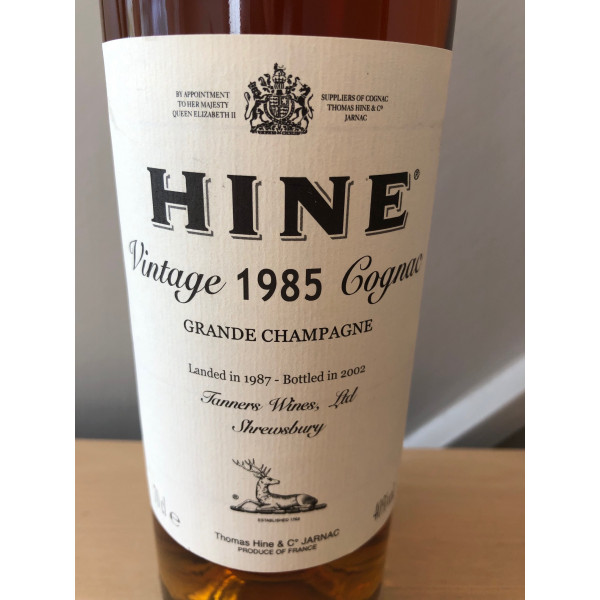 Hine Cognac 1985 Cognac Grande Champagne.5