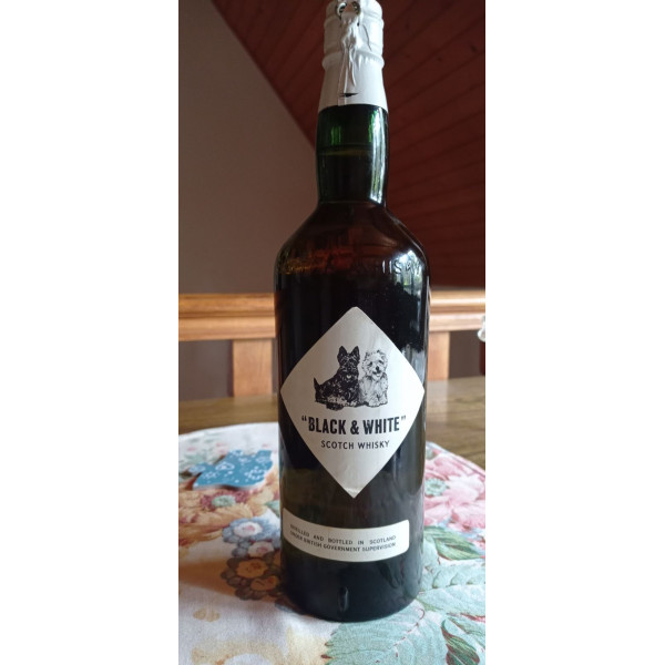 James Buchanan Black & White 1960s.1