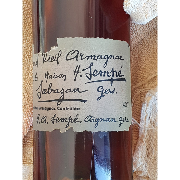 Sempe Sempé, Vieil Armagnac, XO réserve.5