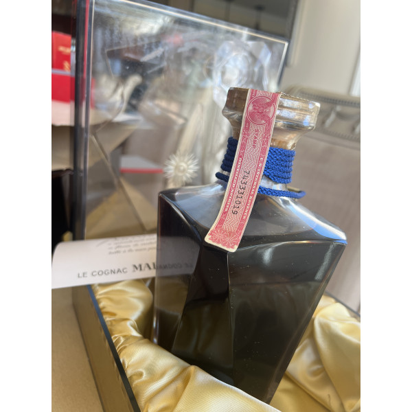 Martell Cognac Cordon Bleu Baccarat Decanter blue cord.2